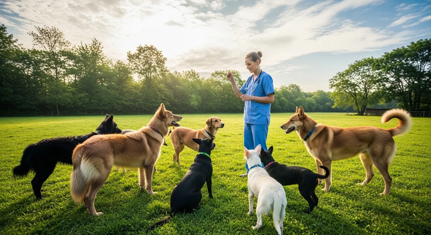 formation rapide pour travailler avec les animaux