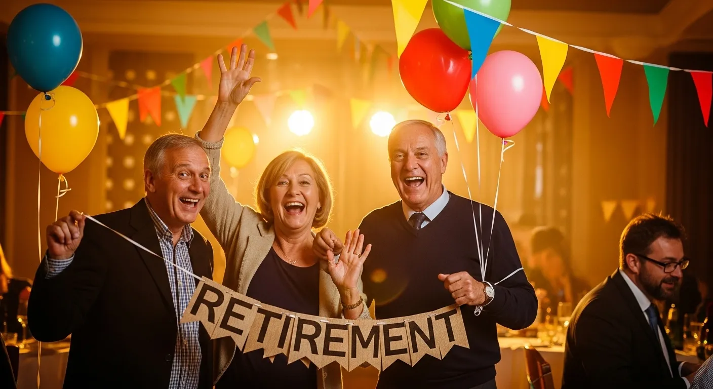 Comment organiser une fête de départ en retraite