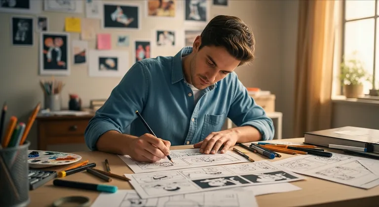Conseils pour réussir son premier portfolio de storyboard